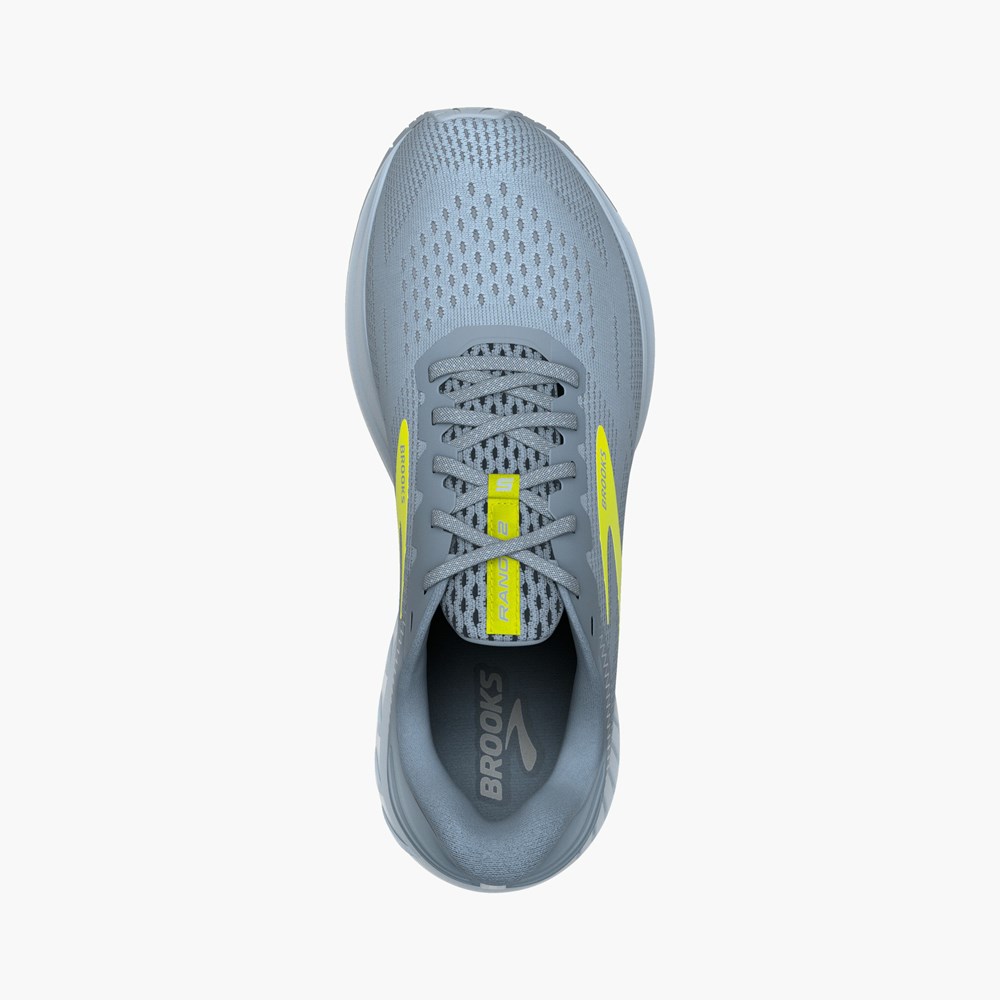 Chaussures Running Route Brooks Anthem 5: Neutral Vert Grise Bleu Homme | WRA-3917825